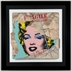 Marilyn  POPfolio - Fragile by Mr. Brainwash