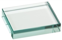 3 x 4 Jade Glass Paperweight