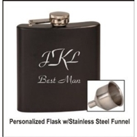 6 oz Personalized Flask