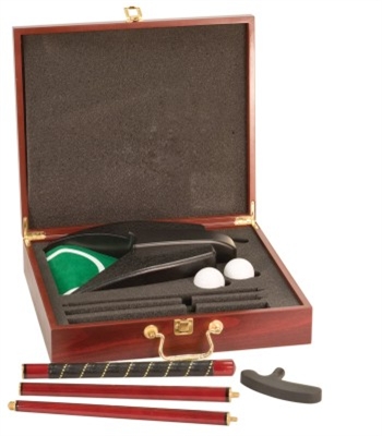 Rosewood Finish Executive Golf Set