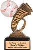 6 inch Baseball Headline Resin Trophy