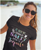 "If You're Gonna Be Salty Bring The Tequila " designed T-Shirt