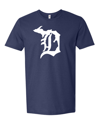 "Michigan in the D" designed T-Shirt
