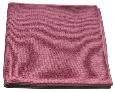 Microfiber Cloth - All Purpose Nip Style - Pink Bulk Case of 204