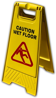 Wet Floor Caution Sign - Case of 10