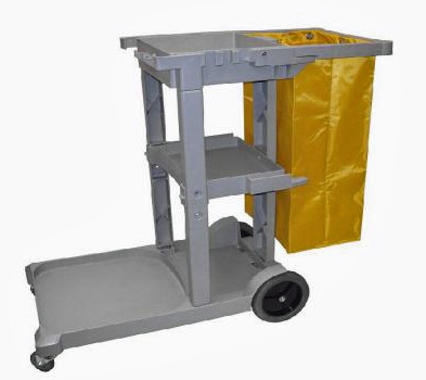 Janitor Cleaning Cart with Bag