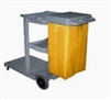 Janitor Cleaning Cart with Lid