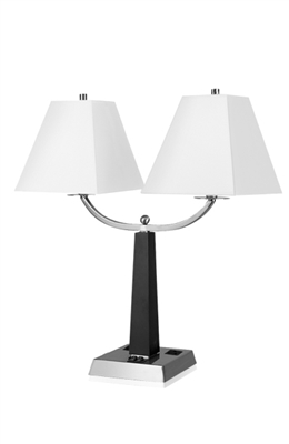 City Light Twin Table Lamp