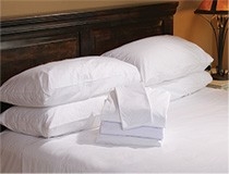 Hotel Queen Size  Flat Bed sheet 90"x115" T180