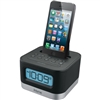 IHOME IPL8B iPhone/iPod Dual Charging Stereo FM Clock Radio with Lightningâ„¢ Dock & Play