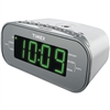 TIMEX T231WY2 AM/FM Dual-Alarm Clock Radio with Digital Tuning (White)