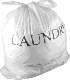 18 x 19 + 4 Laundry Bags - Draw Tape