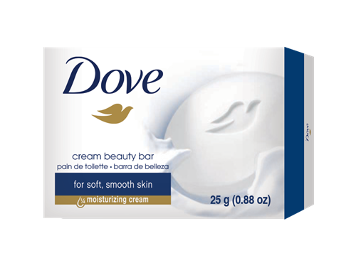 Dove 25g Cream Beauty Bar - Case of 288