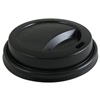 Hot Beverage Lid for 9 and 10 Oz Cups - Black