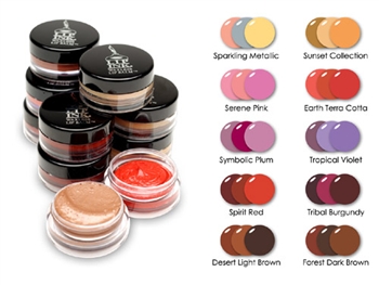 LIP INK Tinted Waxless Lip Balm (Set of 10)