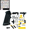 Colored AR 15 Lower Parts Kit-Complete Lower Parts Kit w/Black FCG and Grip in your choice of color