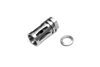 A&A Stainless A2 (birdcage) Flash Hider with Stainless Crush Washer 1/2-28 TPI