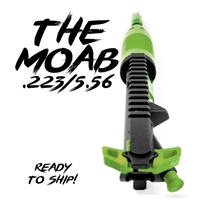 READY TO SHIP!!! A&A MOAB AR15 7.5 inch .223/5.56 Upper Assembly-READY TO SHIP in Zombie Green