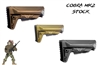 USA MADE - AR-15 COBRA STOCK MK2 -COLOR OPTIONS