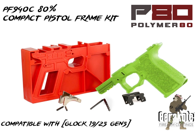 Polymer80 -  PF940C 80% COMPACT PISTOL FRAME KIT - Choose Your Color