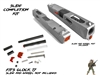 Custom Slide Completion Kit for Glock 17- You Choose Color