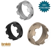 TacFire Enhanced Aluminum Castle Nut - Choose from more than 60 colors