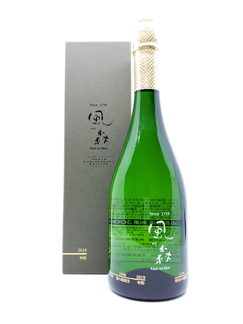 é¢¨ã®æ£® ç´”ç±³å¤§åŸé‡€ 300å‘¨å¹´è¨˜å¿µé…’ ç„¡æ¿¾éŽç”ŸåŽŸé…’ ï¼»720mlï¼½