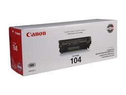 Genuine Canon 104, Black Toner Cartridge 0263B001BA Bstock