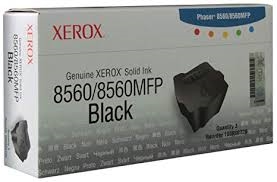 Genuine Xerox 108R00726 8560/8560MFP  Black Solid Ink Sticks, Pack Of 3 Bstock