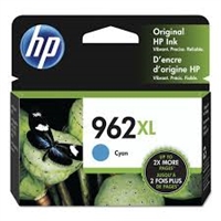 Original HP 962XL High Yield Ink Cartridge, Cyan 3JA00AN