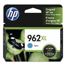 Original HP 962XL High Yield Ink Cartridge, Cyan 3JA00AN