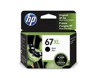 Original HP 67XL High-Yield Black Ink Cartridge, 3YM57AN Bstock