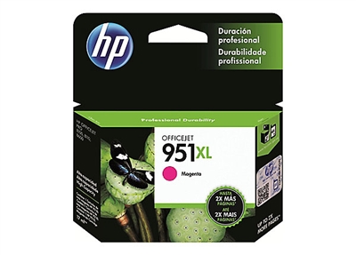 Genuine HP 951XL High Yield Magenta Ink Cartridge (CN047AN)