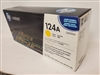 Original Q6002A 124A, Yellow toner cartridge bstock