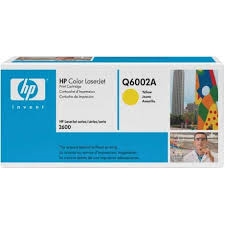 Genuine HP 124A, Yellow Toner Cartridge Q6002A bstock blue