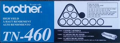 Brother Genuine TN460 Black High Yield Original Laser Toner Cartridge Bstock