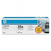 HP 35A CB435A , Original Black Toner Cartridge Bstock Blue