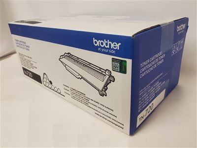 Original Brother TN720 Black Toner Cartridge Bstock