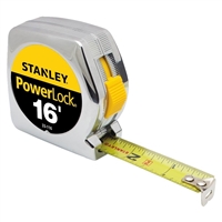 STANLEY 16' x 3/4" PowerLock Tape Measure/Rule 3/4" Blade