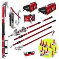 LEVEL 5 TOOLS Automatic Taper, 7/10" MEGA Flat Boxes, 3" Corner Finisher, MiniShot, Pump, Roller, Std. Handles