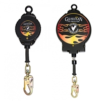 Guardian Fall Protection SRL Velocity 20' HD Galvanized Cable with Carabiner  42001