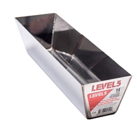 LEVEL 5 TOOLS 14" STAINLESS STEEL MUD PAN