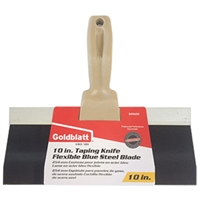 Goldblatt Blue Steel Ultra Flexible Taping Knife- 10"  05650