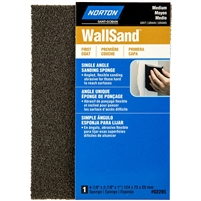 NORTON WALL SAND SINGLE ANGLE SPONGE MEDIUM  (BOX OF 24 EACH) 02285