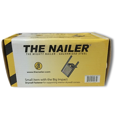 The Mighty Nailer - Galvanized Steel Drywall Backer (200/Box)