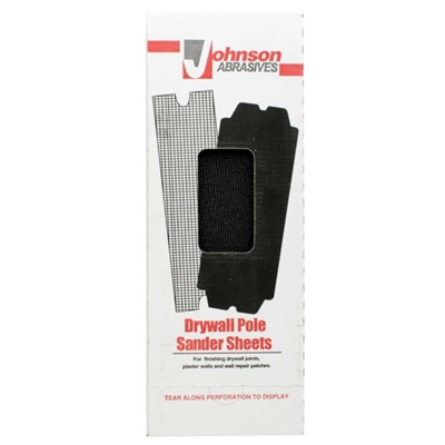 Johnson Abrasives 80 Grit Screen-Kut Mesh 25 COUNT BOX B0110-25