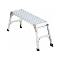 Aluminum Platform Step Up Folding Work Bench    39 1/2" X12"