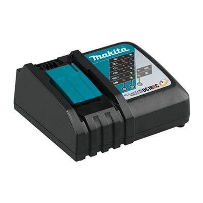 MAKITA 18V LXTÂ® Lithium Ion Rapid Optimum Charger  DC18RC