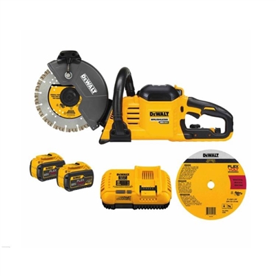 DeWALT FLEXVOLT 60V MAX CORDLESS BRUSHLESS 9 IN. CUT-OFF SAW KIT  DCS690X2