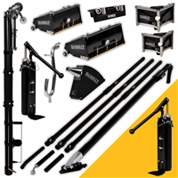 DEWALT Drywall Taping & Finishing Set (FREE PUMP) MEGA Boxes, LONG Handles  DXTT-2-611